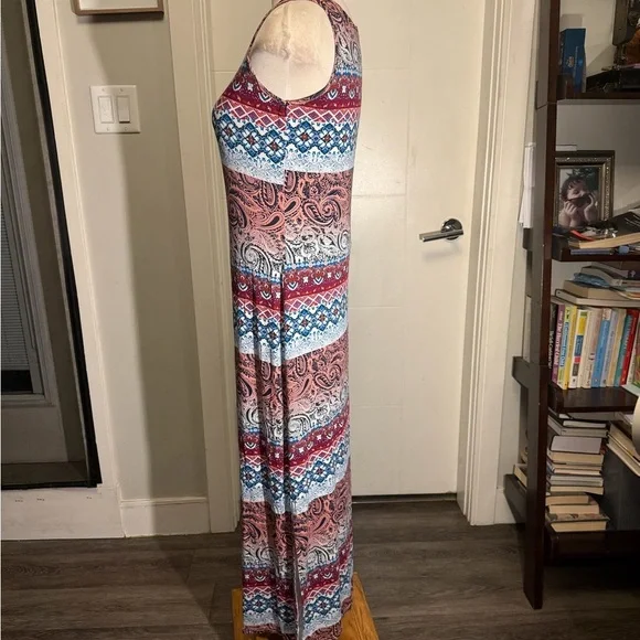 Ricki's Multicolor Patterned Maxi Dress - Picture 5 of 7